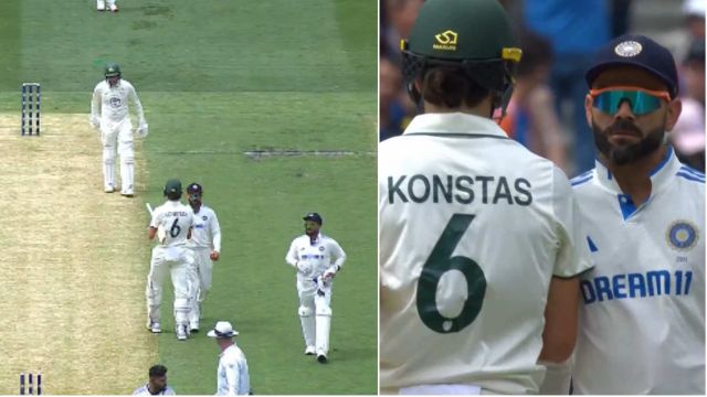 Virat Kohli Shoulder Barging Incident Picture