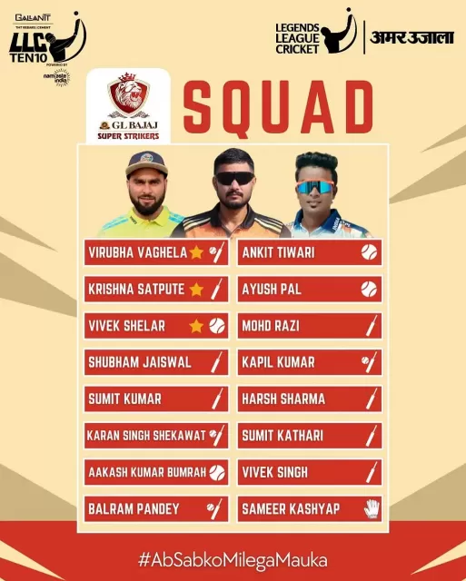 GL Bajaj Super Strikers Noida Picture