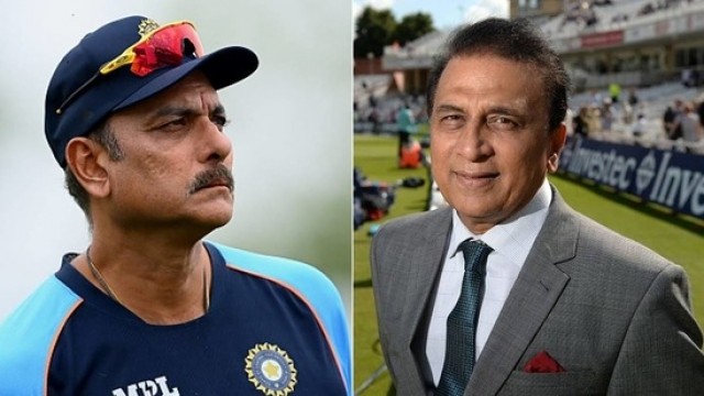 Sunil Gavaskar, Ravi Shastri Picture