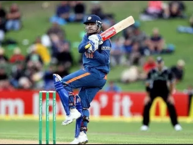 Virender Sehwag vs new zealand Picture