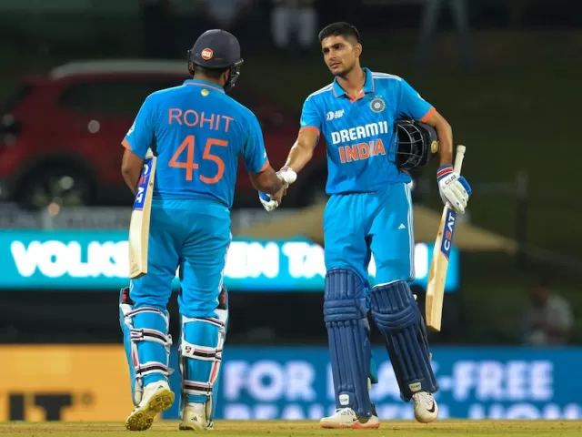 Rohit Sharma and vice-captain Shubman Picture