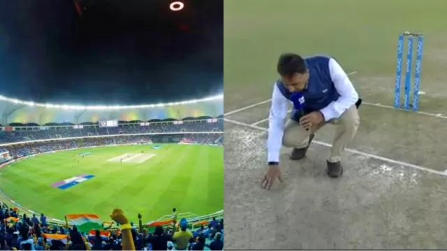 Dubai International Cricket Stadium pitch Picture