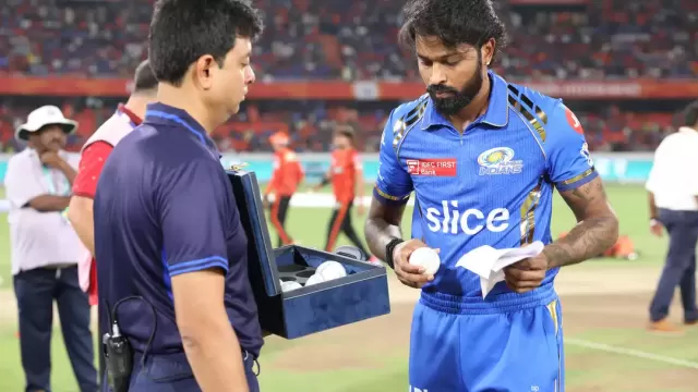Second-ball rule in ipl Picture