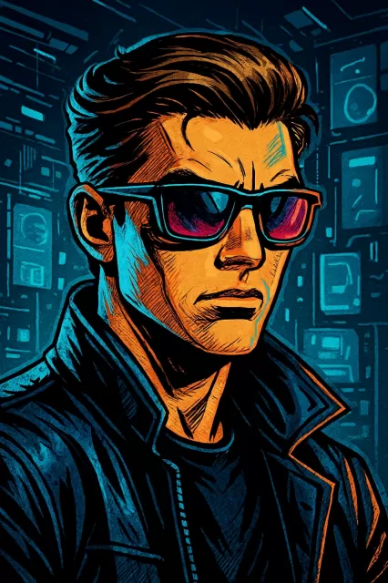 Comic Book Style Picture