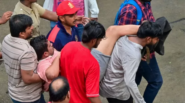 RCB Victory Parade Stampede Photos Picture