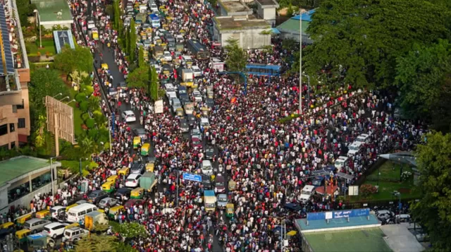 RCB Victory Parade Stampede Photos Picture