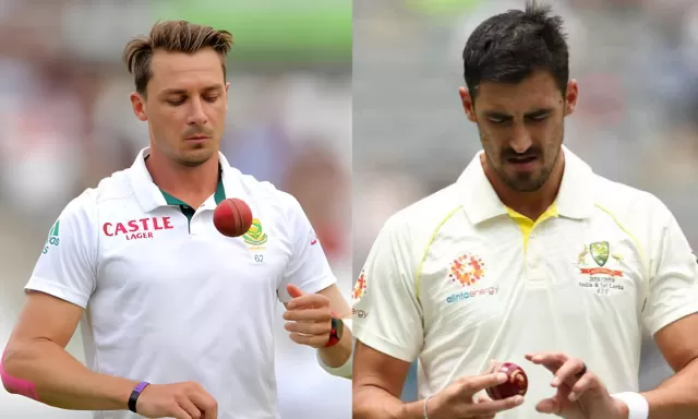 Mitchell Starc dale steyn Picture
