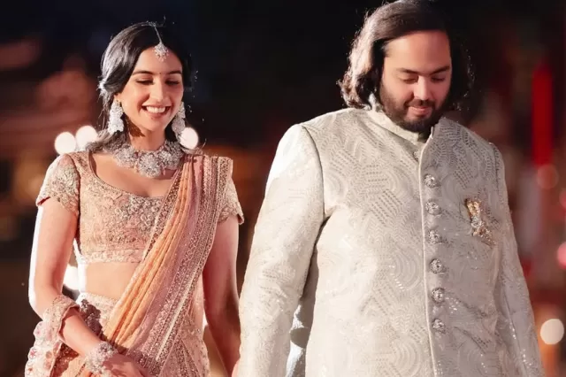 Anant and Radhika 1st  Picture