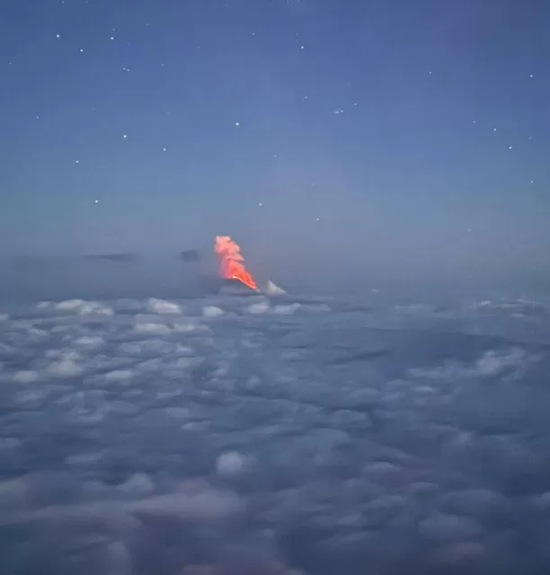 Volcanic eruption in Russia Picture