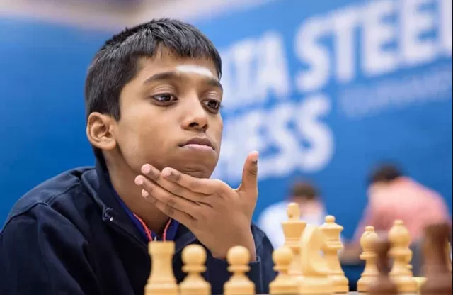 GM Praggnanandhaa Rameshbabu chess player Picture