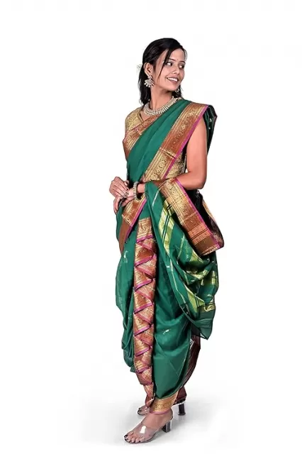 Nauvari Saree Picture