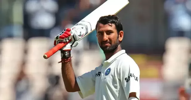 Pujara 204 vs Australia, Hyderabad Picture