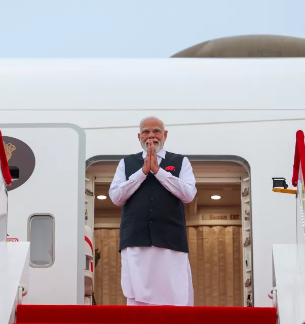 Narendra Modia Plane