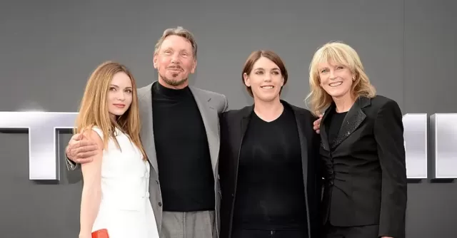 larry ellison family Picture