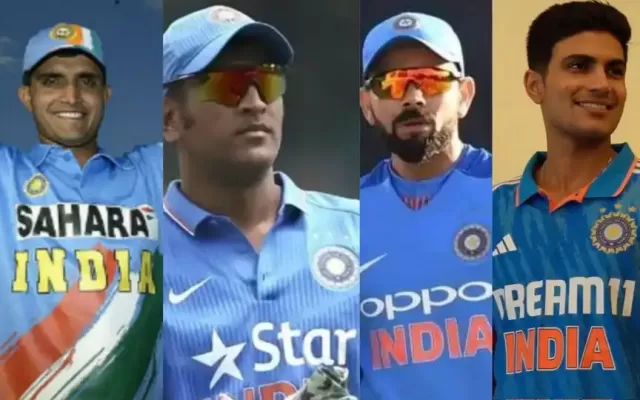 Indian cricket team Sponsor Picture