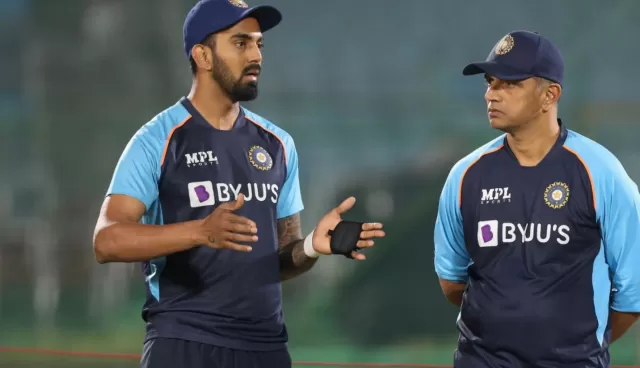 KL Rahul Rahul Dravid Picture