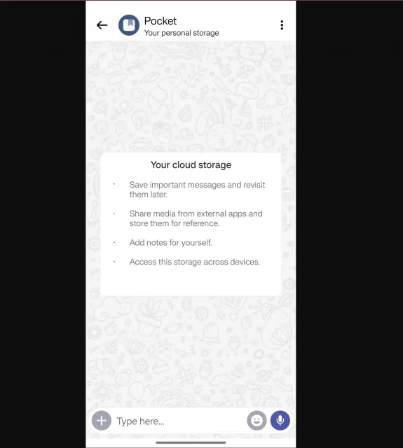 arratai feature pocket Picture