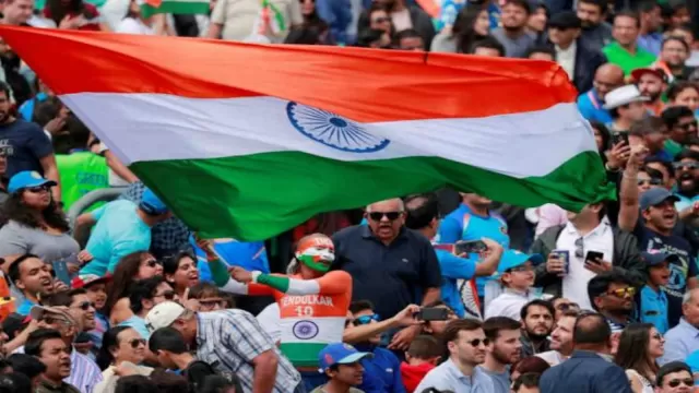 indian cricket fans Picture