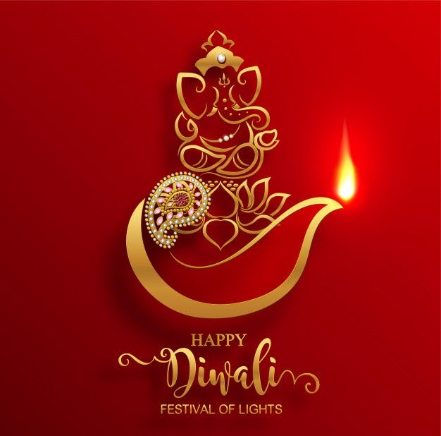 Happy Diwali - Dia Picture