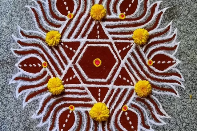 Kolam-Inspired Designs Picture