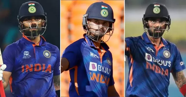 Kohli, Shreyas, and Rahul Picture