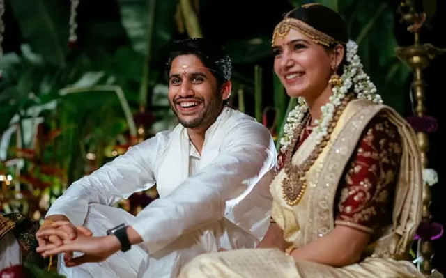 Samantha and Naga Chaitanya Picture