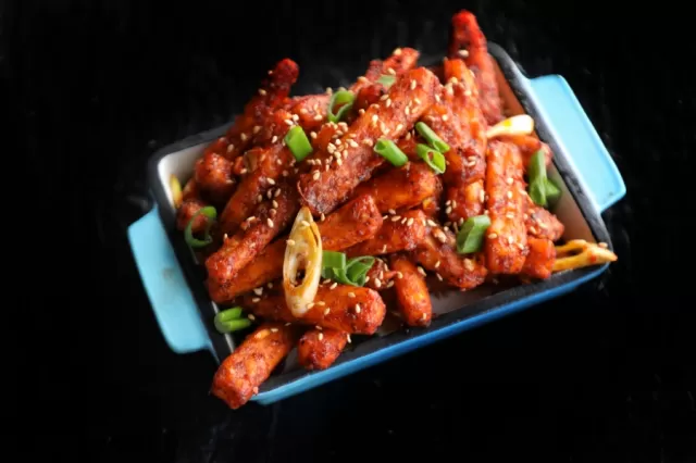 Honey Chilli Potato Picture