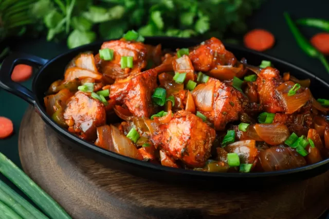 Chilli Paneer Dry Picture