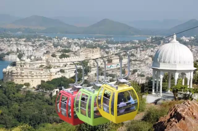 Karni Mata Temple Ropeway Picture