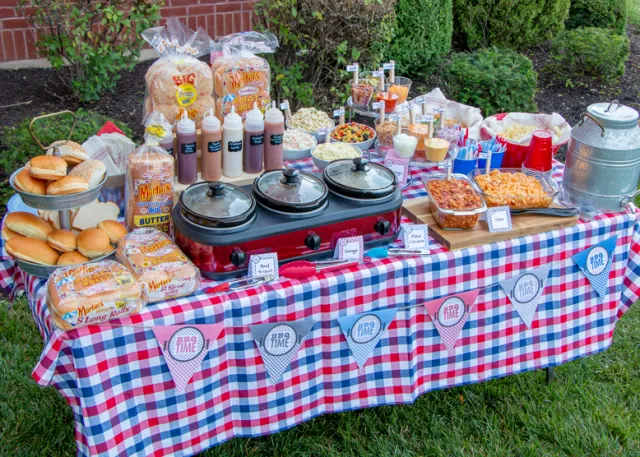DIY Food Bar Picture
