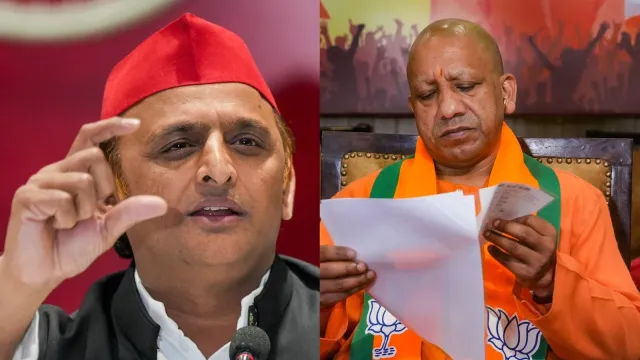 akhilesh yadav yogi adityanath Picture