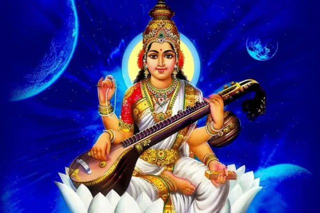 saraswati puja Picture