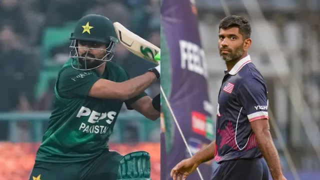 Babar Azam vs Saurabh Netravalkar Picture