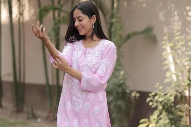 Chikankari Kameez for Eid 2026 Picture