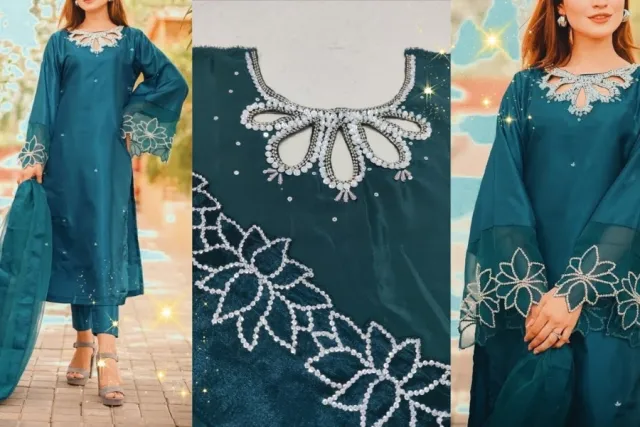 Trending Necklines and Sleeves Styles Picture