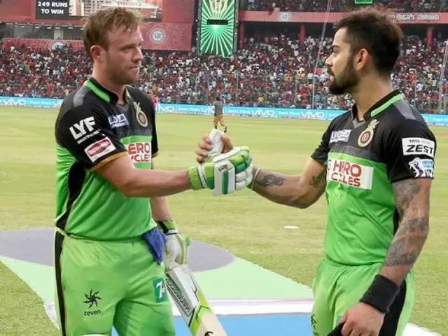 Virat Kohli and AB de Picture