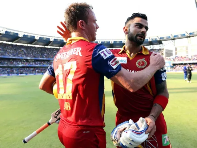 Virat Kohli and AB de Picture