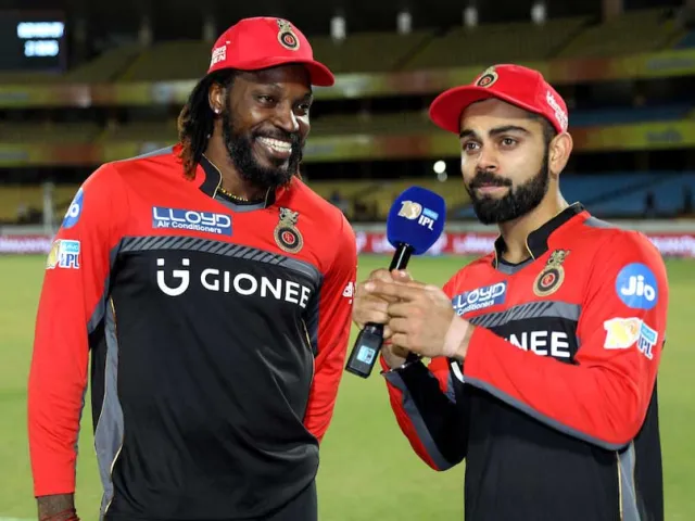 virat kohli chris gayle Picture
