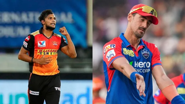 Starc and Natarajan Picture