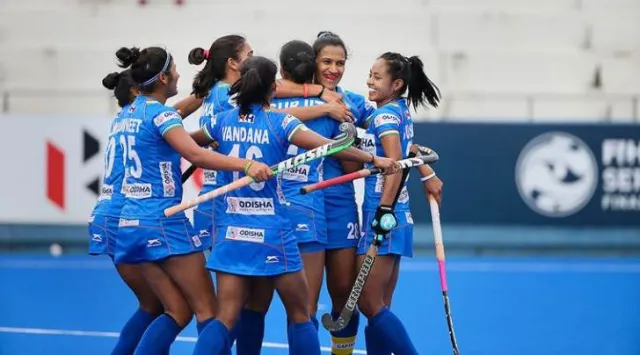 indian womens hockey team Picture