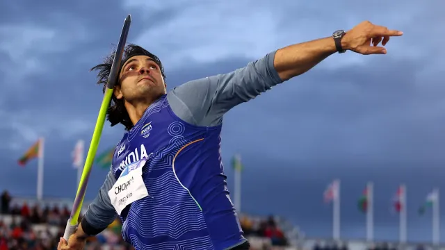 Neeraj Chopra at Lausanne Diamond League 2026