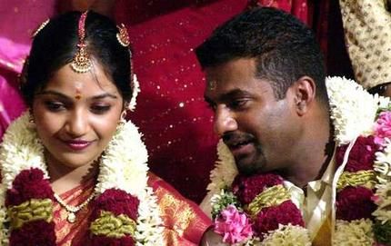 Muttiah Muralitharan wedding Picture