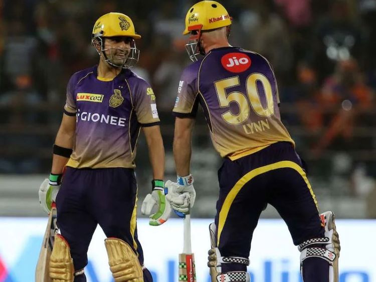 Gautam Gambhir & Chris Lynn Picture