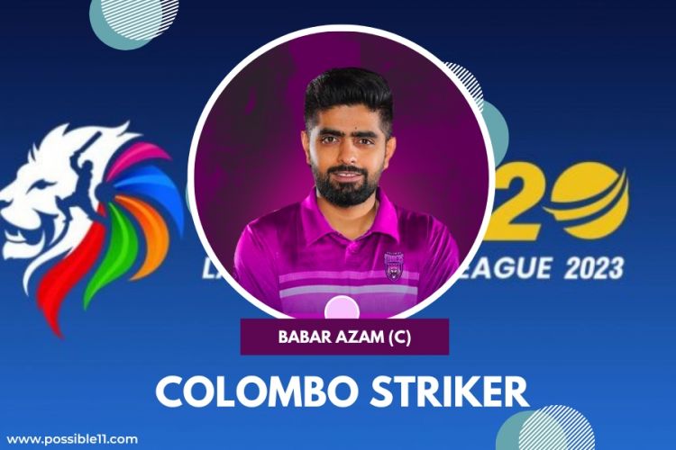 Colombo Striker, babar azam captain Picture