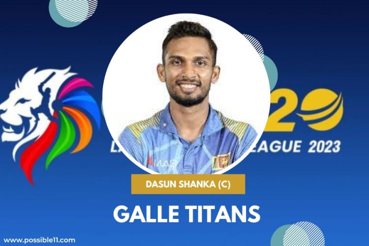 Galle Titans, Dasun shanaka captain Picture