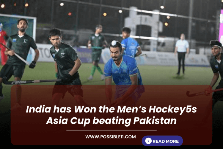 India has Won the Men’s Picture
