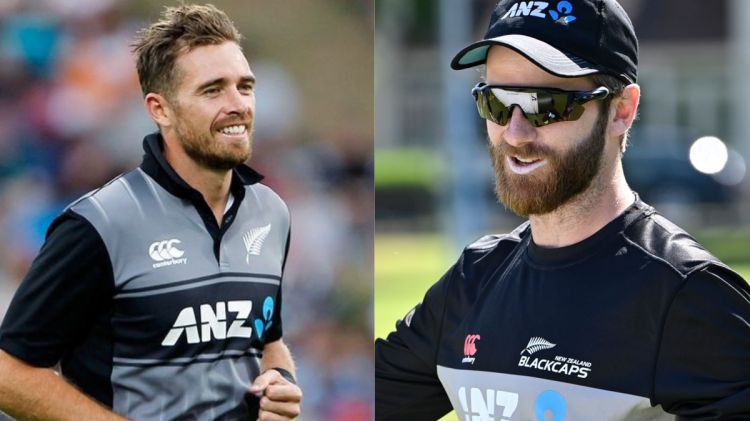 Williamson and Tim Southee Picture