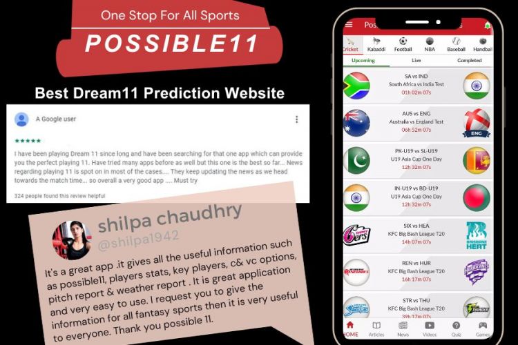 best dream11 prediction website Picture