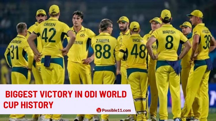 Biggest victory in ODI World Picture