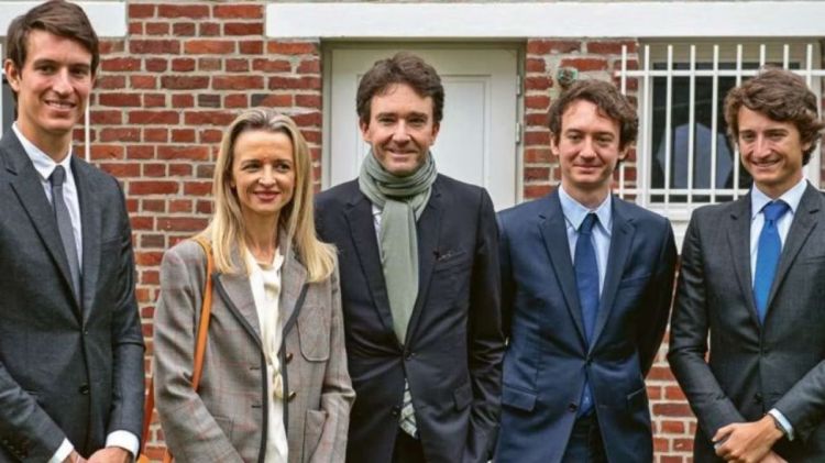  Bernard Arnault & Family Picture